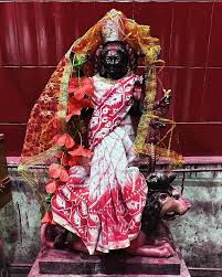 Devotees at the temple